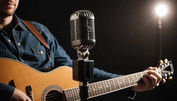 Les secrets d'un micro pour guitare acoustique puissant et clair