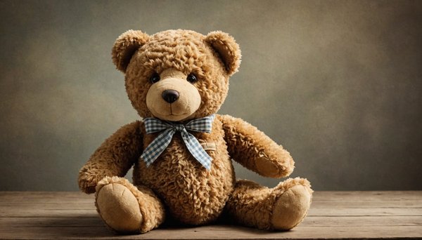 Découvrez l'ours en peluche ancien : le compagnon parfait !